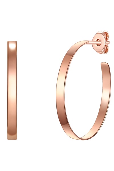 Glanzstücke München Silberohrcreolen Creolen Sterling Silber roségold