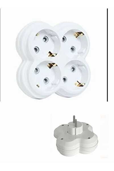 KL HOME 4 LÜ PRİZ Elektrik Fişli Priz Çoğaltıcı