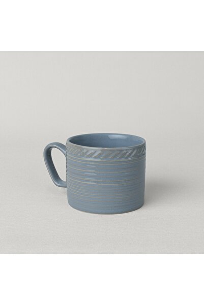 Linens Ringa Stoneware 250 ml Kupa Mavi