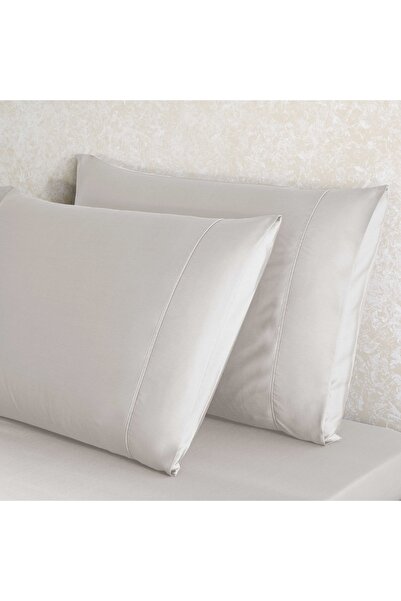 Linens X TENCEL ™   طقم مكون من قطعتين من أغطية الوسائد القياسية من Lyocell ب...
