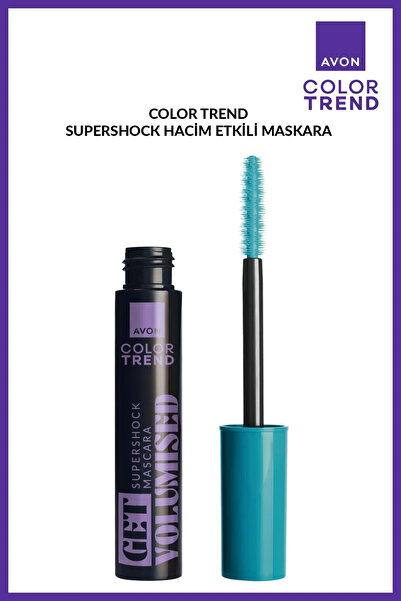 AVON Color Trend Get Volumised Supershock Mascara Blackest Black