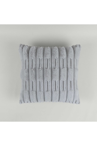 Linens Latrell 45x45 cm Kırlent Kılıfı Gri