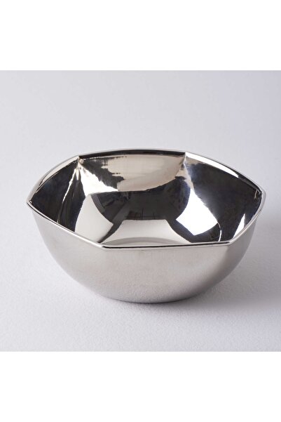 Linens Wawe 16x16x6 cm Kase Gümüş