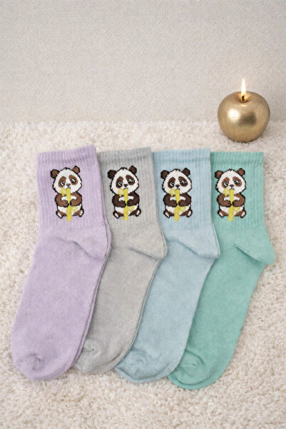 alpaca foot tech 4 ÇİFT KISA KONÇ KADIN ÇORABI