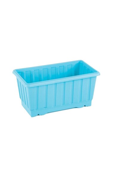 SERİNOVA Küçük Balkon Saksı 4.3 Lt – Dar Alanlar İçin 4.3 Litre Balkon Tipi S...