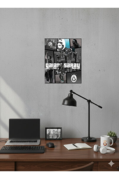 StickerAVM Galatasaray Poster - Spot Posterleri - Takım Posterleri - Özel Tasarım Kağıt Poster