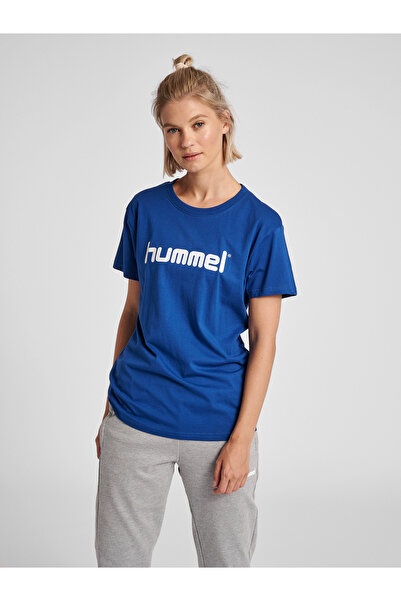 hummel HMLGO PAMUK LOGOLU TİŞÖRT KADIN S/S