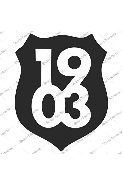 4x4 Furyas Store 1903 Beşiktaş Sticker 30cmx20 cm