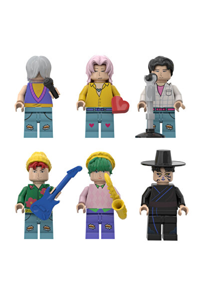 Miniso S 5PCS Witch Hunting Team Shajia Boys and Girls Building Blocks Man Bo...