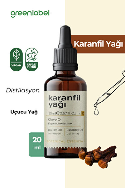 Greenlabel Karanfil Yağı %100 Doğal Ve Saf 20ml