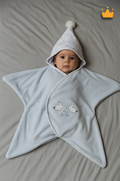 Babyhola منشفة استحمام للأطفال مصنوعة من القطن بنسبة 100%، تصميم لطيف على شكل...