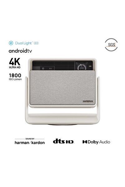 XGIMI S Pro 1800 Lümen 4K Projeksiyon Cihazı Gri