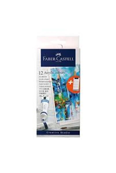 Faber Castell Acrylic paint colors - 12 colors