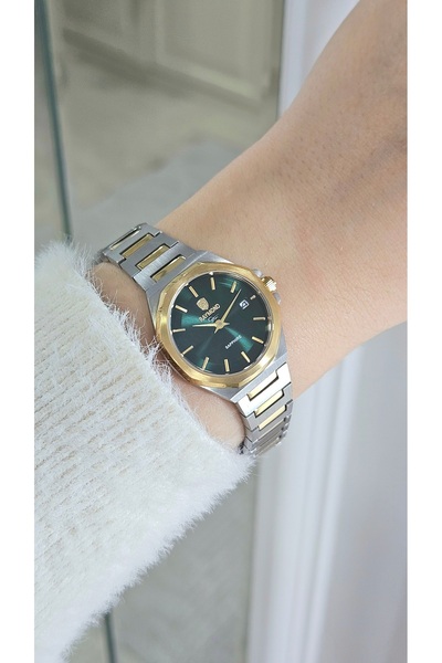 Raymond Rym6-611505L Quartz Women's Watch - 2 Years Warranty (26mm) Ipg-Green