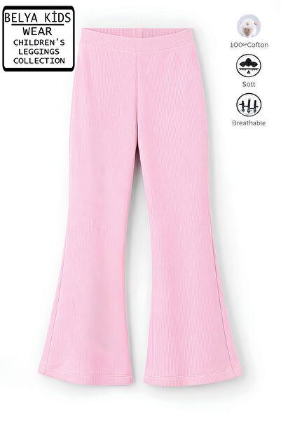 Belya Kids Wear Βαμβακερό κολάν Pamuklu Pamuk κοτλέ Full Fit για κορίτσια, ισ...