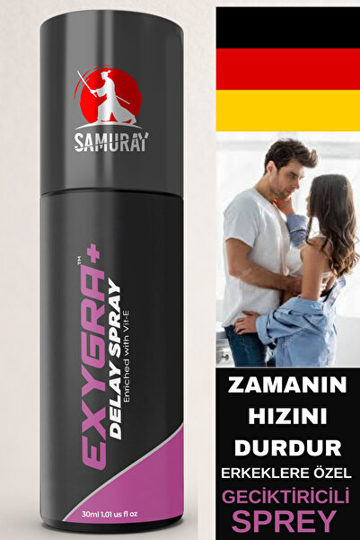 SAMURAY ALMANYA PATENTLİ YENİ FORMÜLLE GECELERİN VAZGEÇİLMEZ GECİKTİRİCİLİ SP...