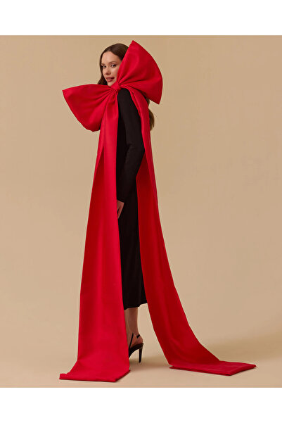 SEÇİL Taşlı Yırtmaç Detaylı Elbise