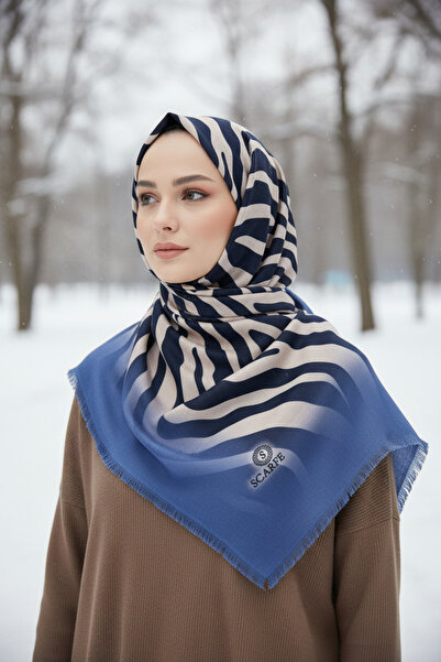 Onur وشاح منسوج بنمط شتوي - قماش خفيف وسميك، مريح، متجر أزياء