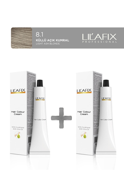Lilafix 2'li Tüp Boya 60 ml 8.1 Küllü Açık Kumral