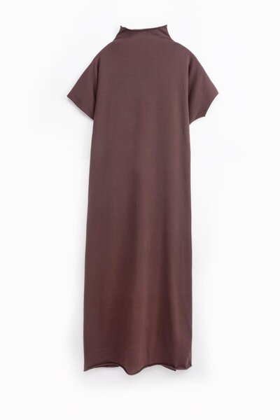 Vauva Regular Fit 100% Cotton Lycra Hijab Φόρεμα κοντομάνικο V00956