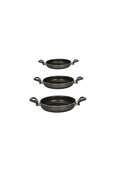 Mehtap طقم أواني طهي من الأونيكس مكون من 3 قطع 18-20-22 سم