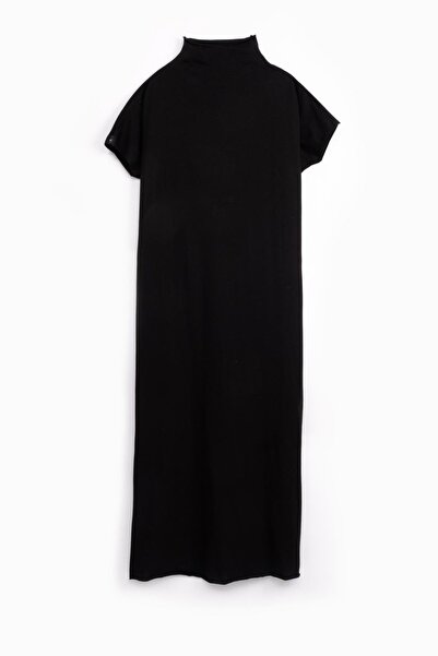 Vauva Regular Fit %100 Pamuklu Kısa Kollu Tesettür Elbise V00957