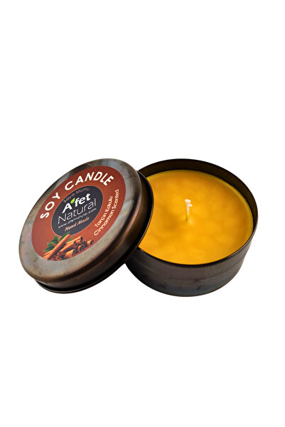 AFET NATURAL Tarçın Kokulu %100 Doğal Soya Wax