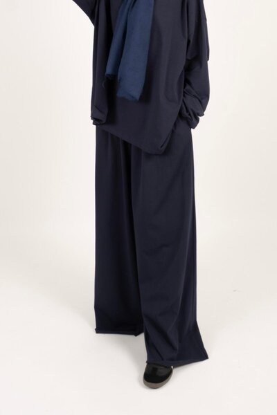 Vauva Παντελόνι με ελαστική μέση φαρδιά κοπή