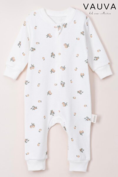 Vauva Kız Erkek Bebek Tulumu Mevsimlik Uzun Kollu Uyku Tulum