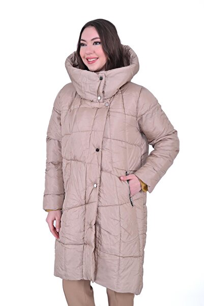 Invee Puffer jacket beige