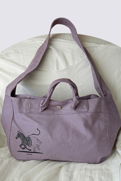 soot - Paperboy Gabardin Omuz Çantası - Bez Çanta