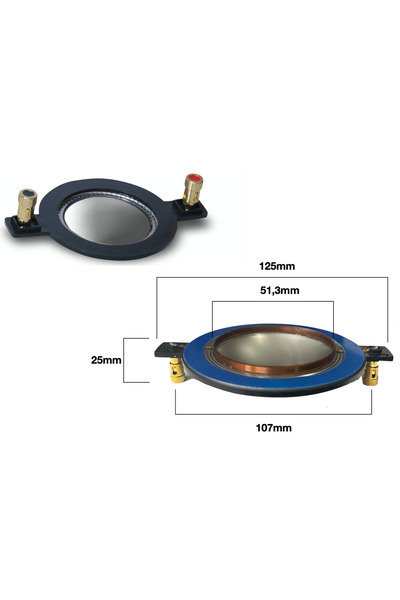JBM Ct51 150w 8ohm Tiz Driver Yedek Mebran