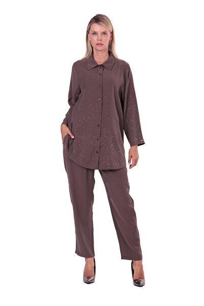 Invee قميص تينسليا بني