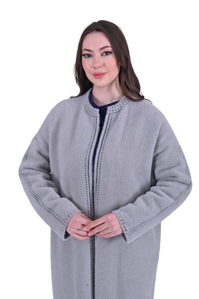 Invee سترة تريكو من رود تايلد باللون الرمادي