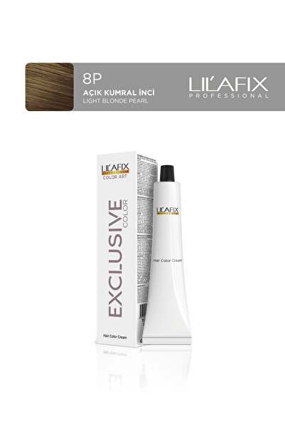 Lilafix Exclusive Colour Tüp Boya 60 ml 8P Açık Kumral İnci