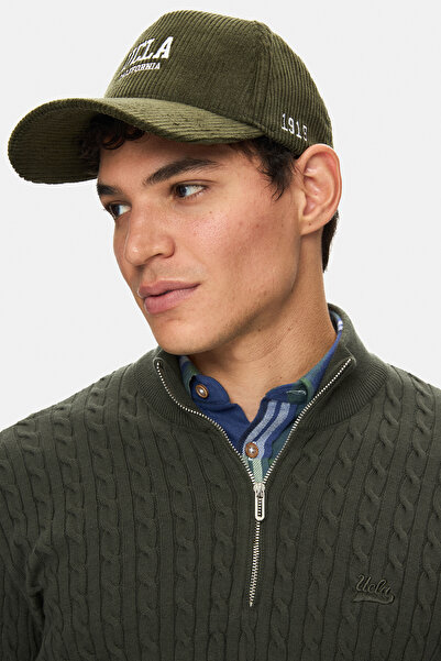 UCLA WINDSOR Yeşil Baseball Cap Nakışlı - Erkek Şapka