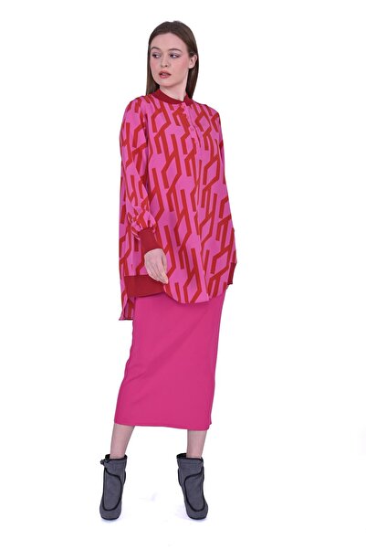 Invee Туніка з патлатим коміром КІРЕМІТ