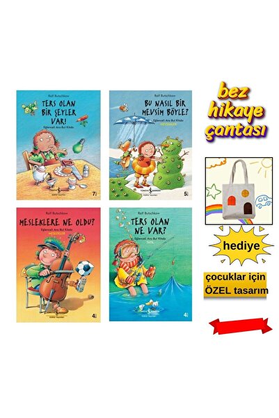 TÜRKİYE İŞ BANKASI KÜLTÜR YAYINLARI Harika-Ters Olan Ne Var?-Mesleklere Ne Ol...