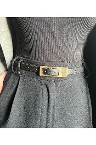 LİA KEMER Curea cu cataramă aurie pentru femei cu model interior, curea pentr...