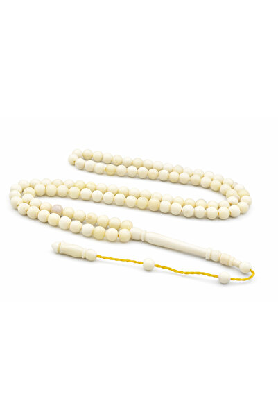 Murty99 Mastercrafted Systematic Sphere Cut 99mm Whale Bone Prayer Beads 6 mm