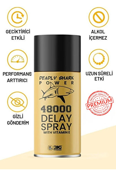 BİG POWER Erkekler İçin Geliştirilmiş Géciktirici Sprey Ekstra Etkili Premıum A-kalite 75-80 Kullanımlık