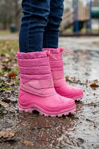 GEZER أحذية الثلوج الشتوية للفتيات مبطنة داخليًا