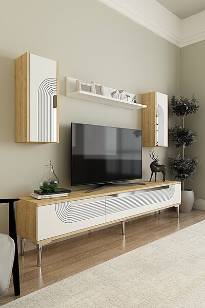 CENEYRA TVR1803DBS - MEYRA TVR180 ÜNİTESİ TAKIM SAFİRMEŞE-BEYAZ-SILVER 180CM