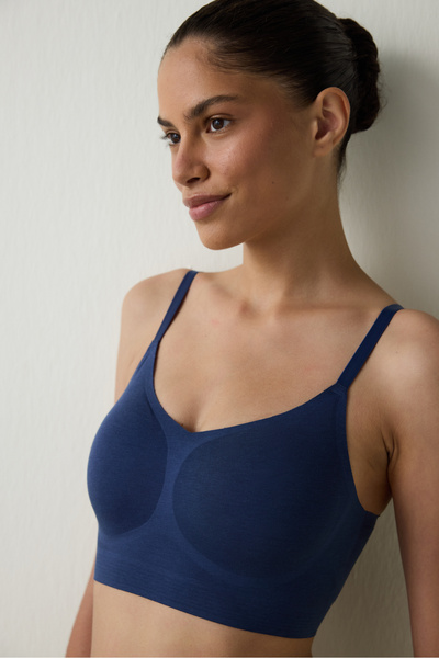 Penti 24 Stunden lang nicht abfärbender marineblauer Bralet