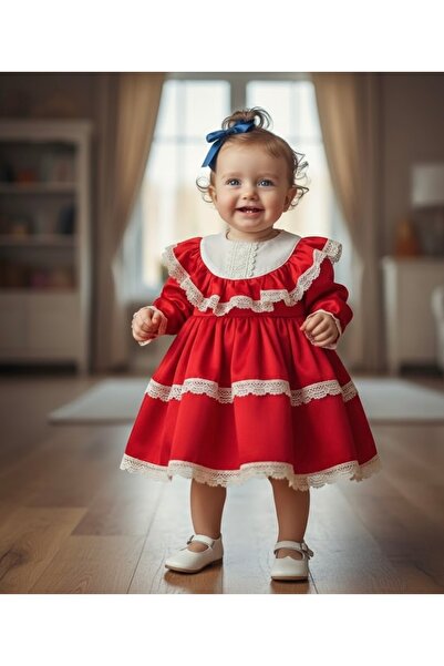 Serackids Kız Bebek Elbise Kız Çocuk Elbise Doğum Günü Parti Düğün Elbise Ast...