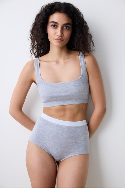 Penti Reversible Seamless Çok Renkli Crop Üst
