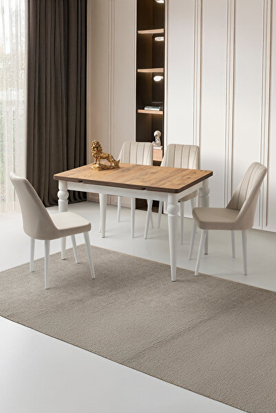 Sweet Home Masa Sandalye Yanlardan Açılır Yakamoz Masa Diş Budak Topkapı Ayak...