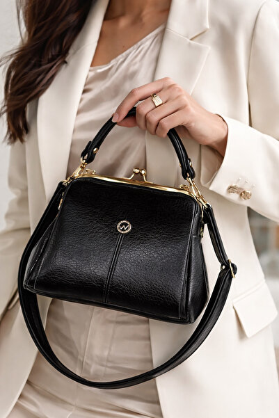 VELVET RUSH Kadın Klipsli Omuz ve El Çantası