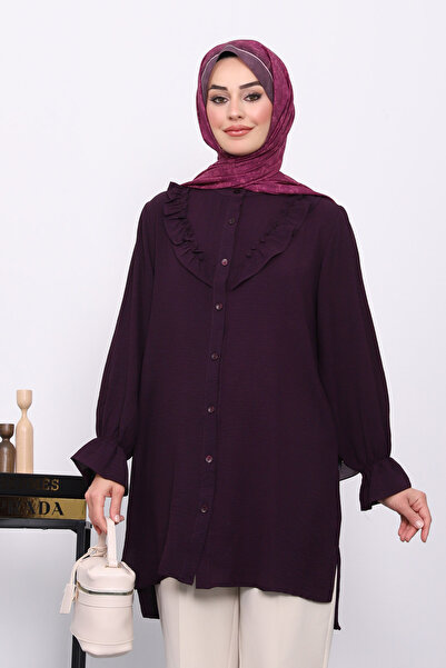 İmajButik Tunica Ayrobin cu volane în față