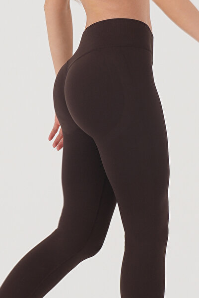 4upower Shaping / Sculpting Push-Up Coffee Color Seamless Tights